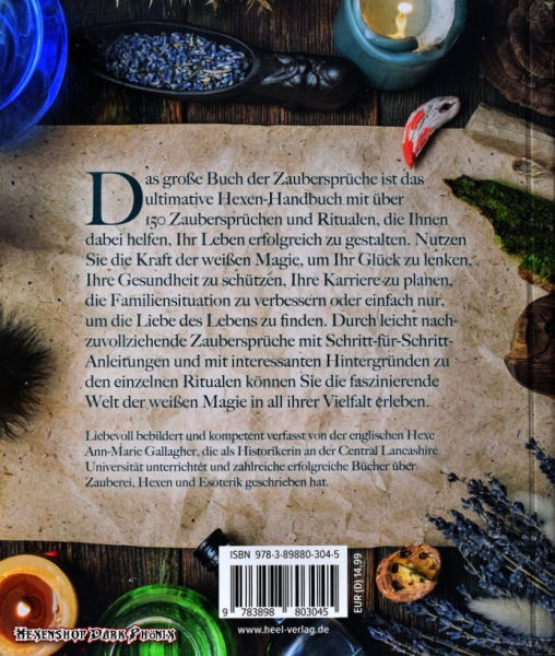 Hexenshop Dark Phönix Das große Buch der Zaubersprüche